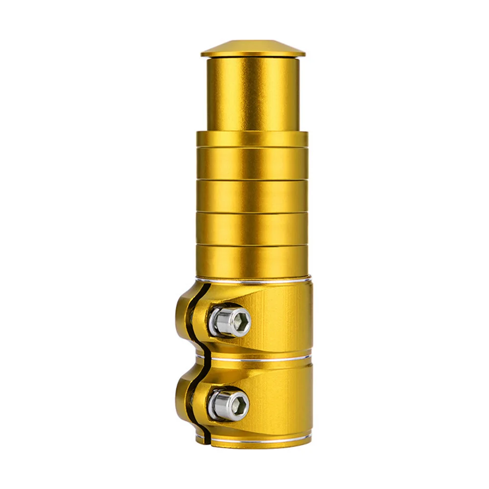 

Adjustable Handlebars Bicycle Stem Riser CNC Aluminum Alloy Dual-screw Locking Mechanism Adjustable Handlebar Riser