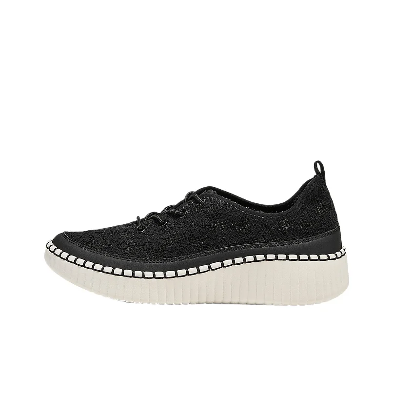skechers-modern-comfort-mesh-breathable-low-top-casual-shoes-women's-black-159579-blk