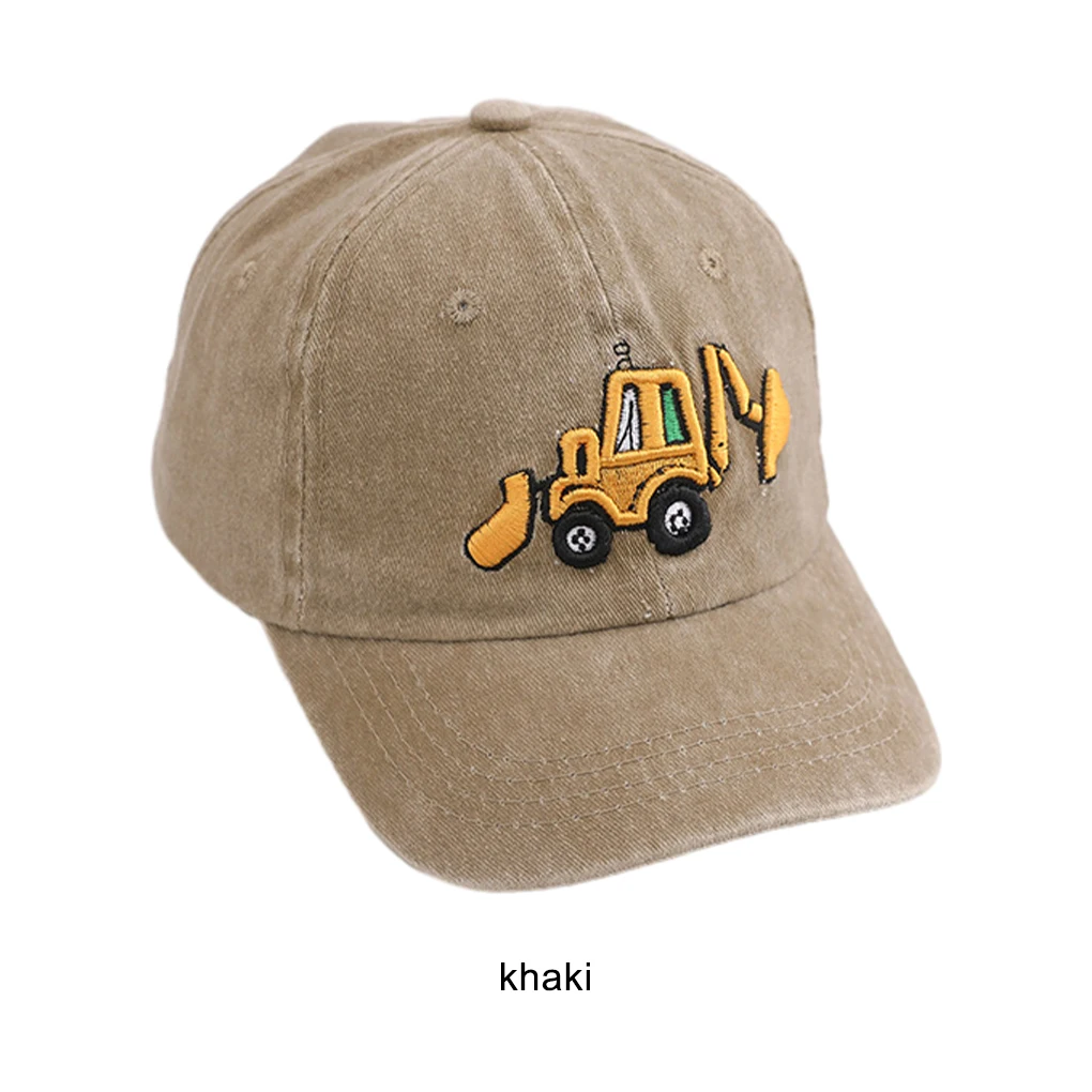 Comfortable To Wear Baseball Cap Adjustable Strap For Fit Kids Baseball Cap Baseball Caps Good Gifts khaki