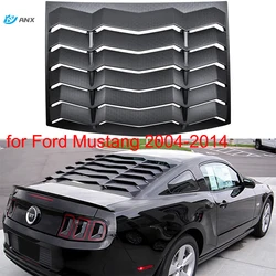 Rear Window Louver for Ford Mustang 2004 2005 2006 2007 2008 2009 2010 2011 2012 2013 2014 Matte Black Car Exterior Accessories