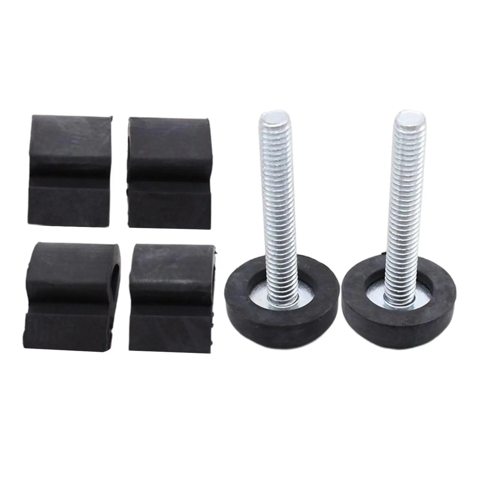 4Pcs Auto Truck Hood Stopper Bumper Set Parts Easy to Install for GMC