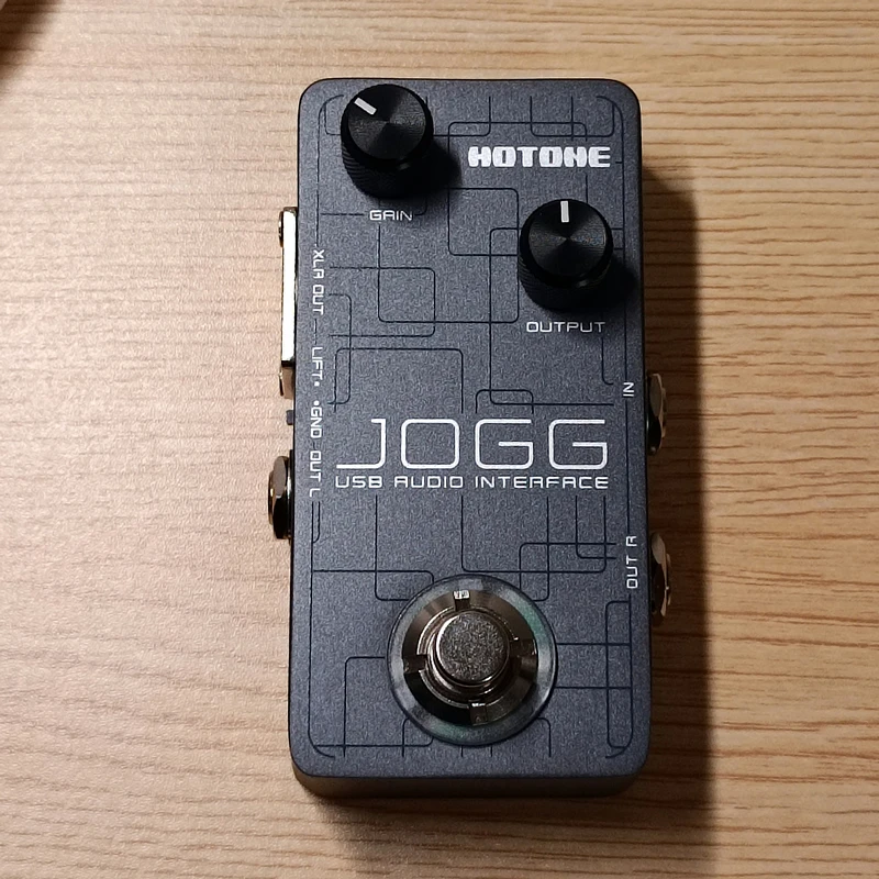 Hotone guitar bass usb recording sound card Jogg mobile PC performance DI box gift Vstomp soft effect