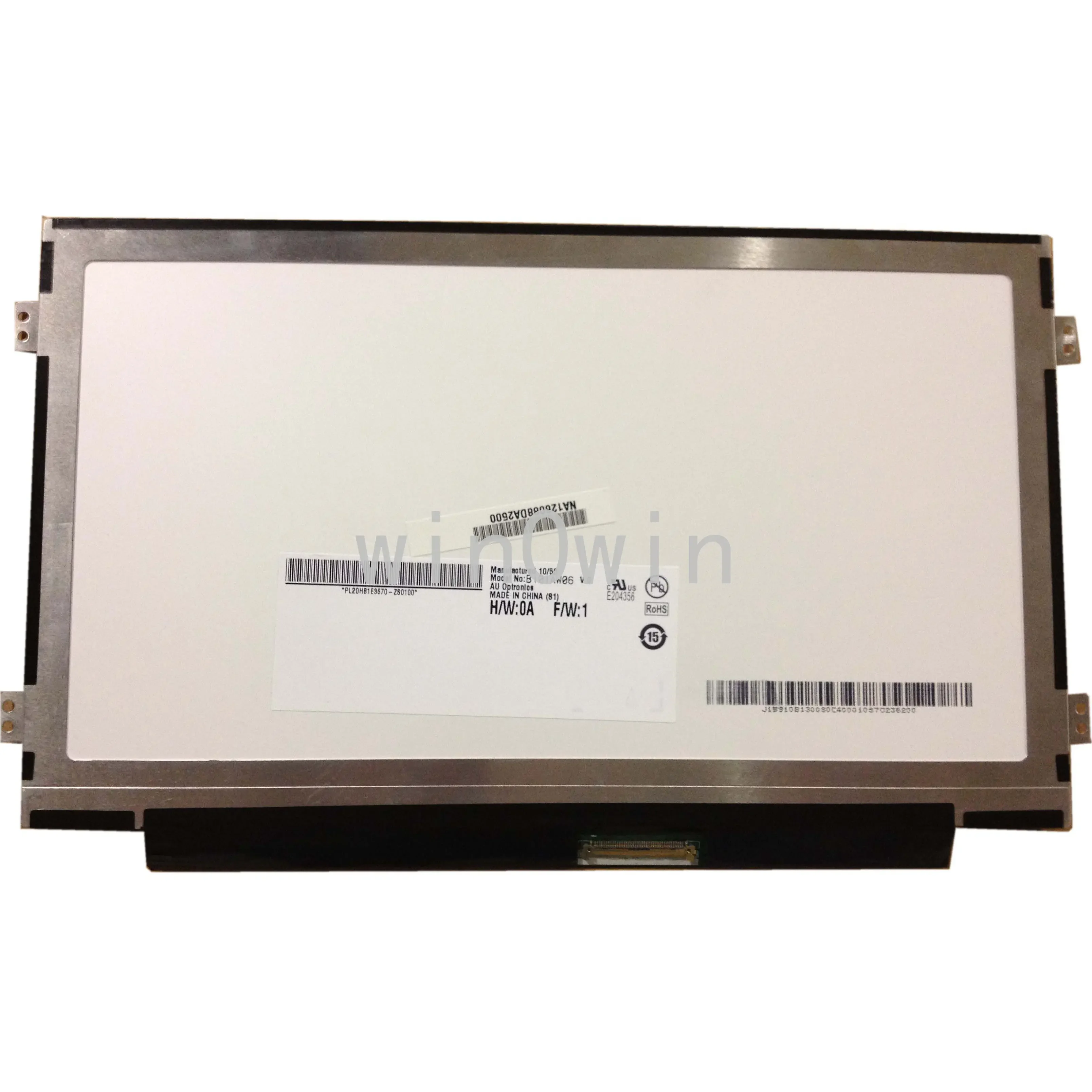 

B101AW06 V.0 V.1 подходит для M101NWT2 R5 BA101WS1-100 LTN101NT05 LTN101NT08 N101L6-L0D N101LGE-L41 B101AW02 1024X600 SLIM