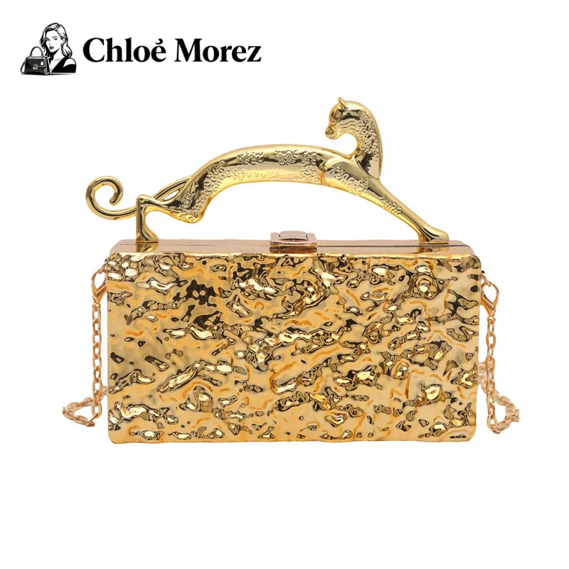 

Acrylic Bag, Women's Ice Crack Personalized Design, Versatile Chain Crossbody Box Bag