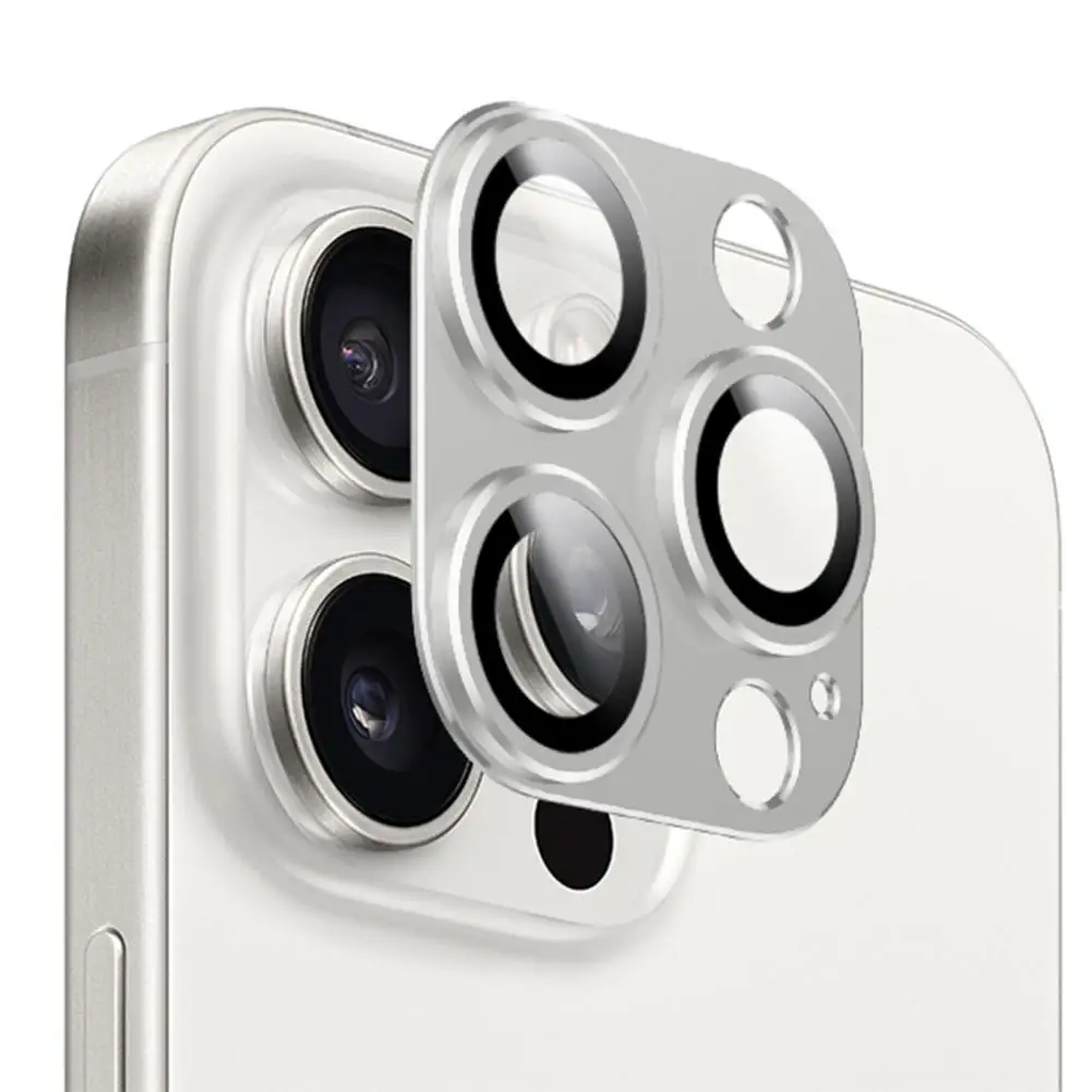Lens Film for Smartphone Flash friendly Shockproof Metal Cover 15 Pro/max Full Wrap with Precise