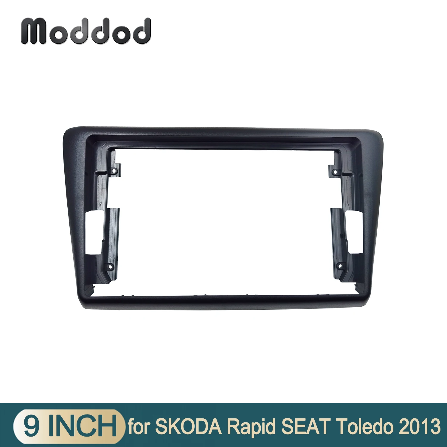 

9 дюймовая рама для SKODA Rapid 2013 SEAT Toledo 2012-2018, стереопанель для установки, комплект для отделки приборной панели, GPS, DVD-плеер, Fascia