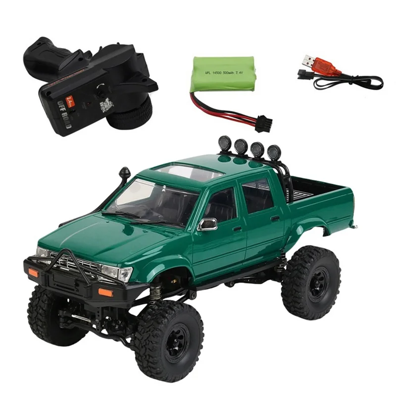 

DELAM-For WPL C64-1 RC CAR 1/16 2.4G Full Scale 4WD Climbing Car Off Road Vehicle Truck Remote Control