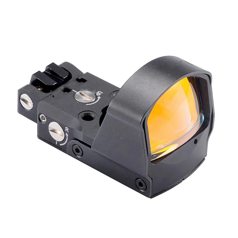 Tactical LP DP Pro Red Dot Sight With Glock Mount 2.5 MOA Reticle Hunting Rifle Scope Compact Holographic Reflex Sights