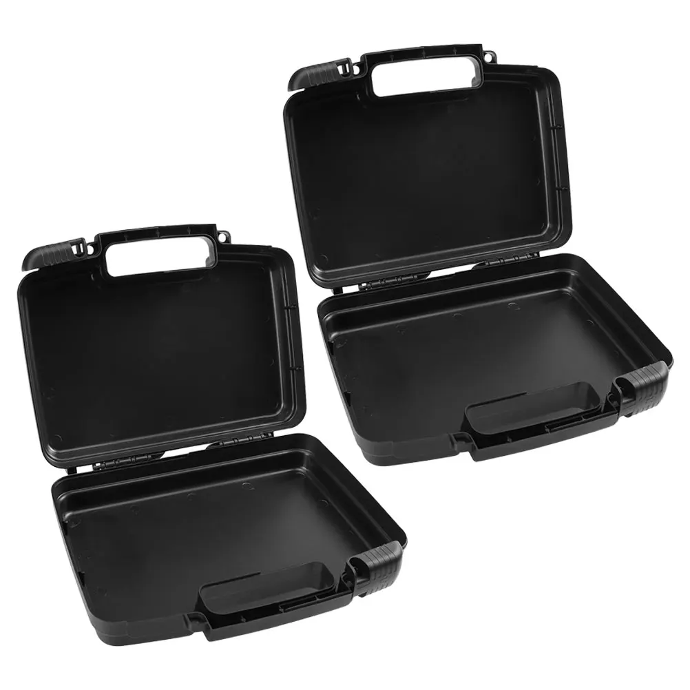 

2pcs Multifunctional Box Universal Tool Case Empty Durable Plastic Portable ganizer Hardware Parts Storage
