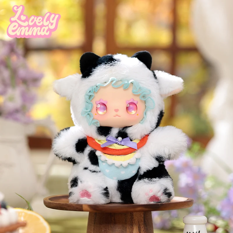 حقيقية جميلة إيما جيب حديقة الحيوان أنيمي الشكل الفينيل أفخم دمية سلسلة صندوق أعمى Kawaii تحصيل نموذج اللعب هدية عيد ميلاد