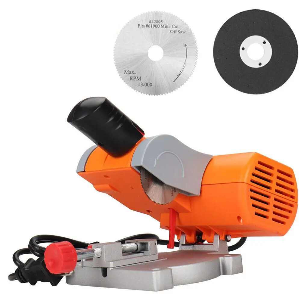 

Mini Table Cutter Metal Wood Saw Machine Handheld Steel Electric Cutting Tools Woodworking Miter Saw 110/220V