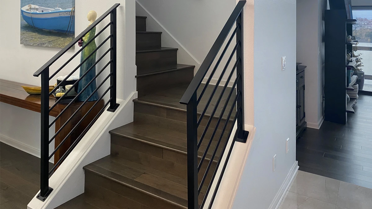 Personalización de pasamanos 316SS, barandilla interior, escalera montada lateral, balcón, Cable DIY, poste de barandilla de alambre