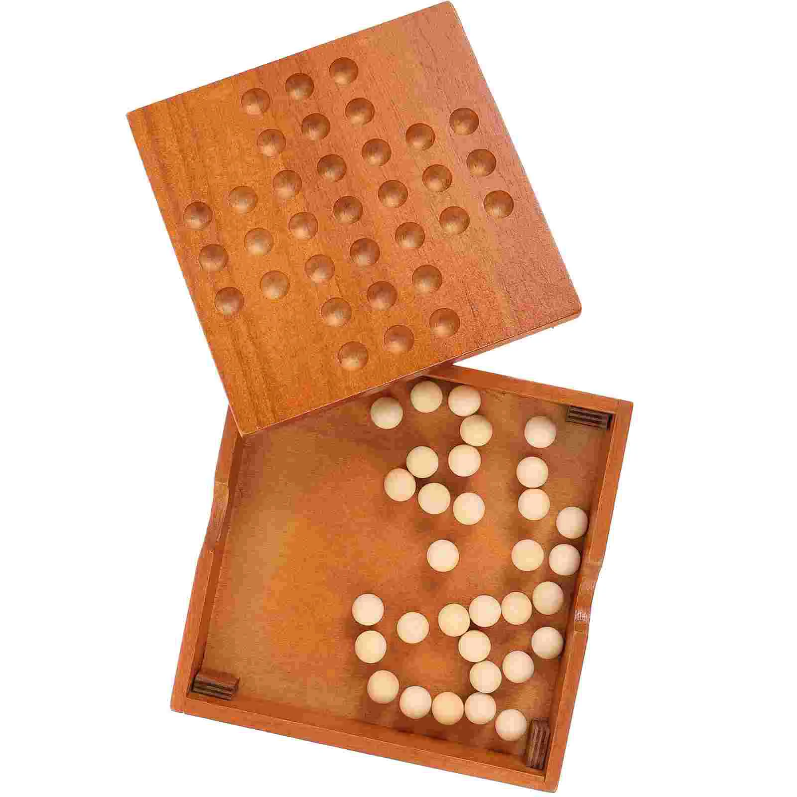 Juego de mesa de madera, clavija de ajedrez individual, juguete de inteligencia clásica, regalo de aprendizaje para familias, amigos, adultos, grupos grandes y tablero G