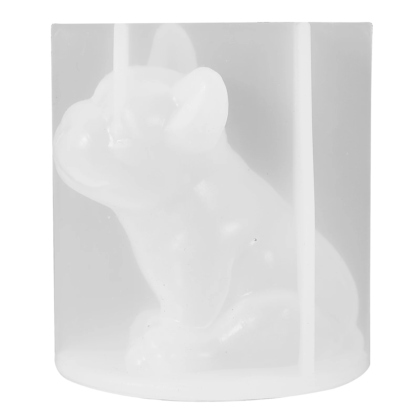 

Bulldog Silicone Mold Premium Flexible Easy Demold Reusable DIY Mold for Handmade Decoration Casting Epoxy Resin Art