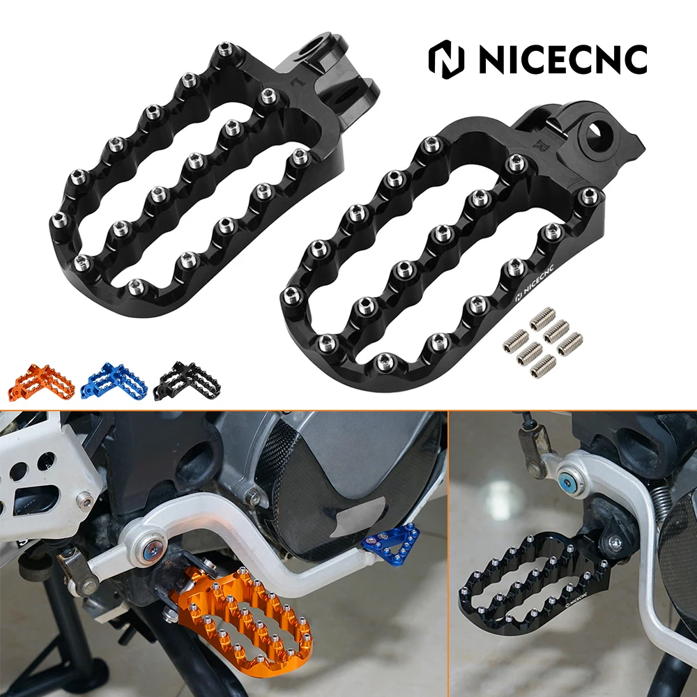 

For 2016-2025 Husqvarna 701 Enduro 701 Supermoto Foot Pedal Footpeg Footrests for KTM 690 Enduro/R 08-25 690 SMC R 2019-2025
