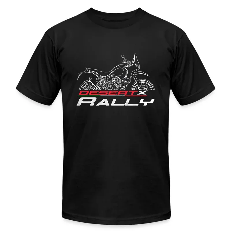 

2024 Men T Shirt Casual Ducatis DesertX Motorcycle for Adventure Riders T-shirt Graphic Summer Short Sleeves 100% Cotton S-3XL