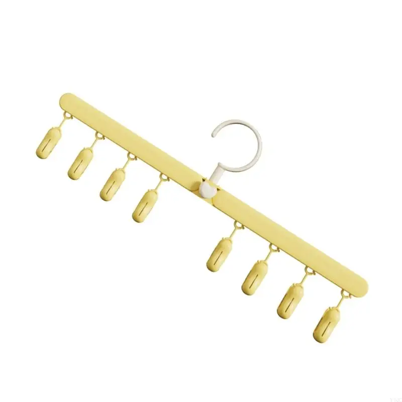 Multifunctional Sock Drying Clip Foldable Laundry Hanger Home Organization Tool Y4QC