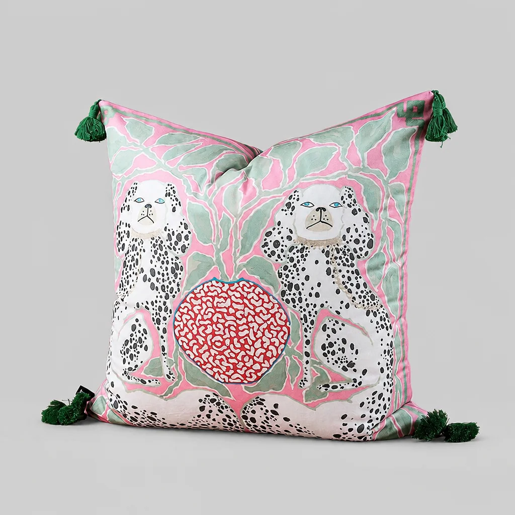 30x50cm Luxury Cushion Cover Full Branch - Maillard Brown Pillow Case For Home Hotel Bed Living Room Sofa