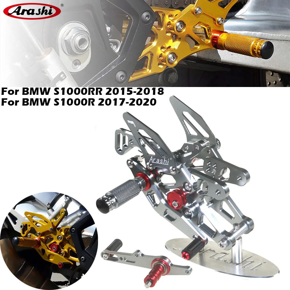 

Motorcycle footrest footpeg pedal foot peg Rearset Rear Set foot rest For BMW S1000RR 2015-2018/1000R 2017-2020