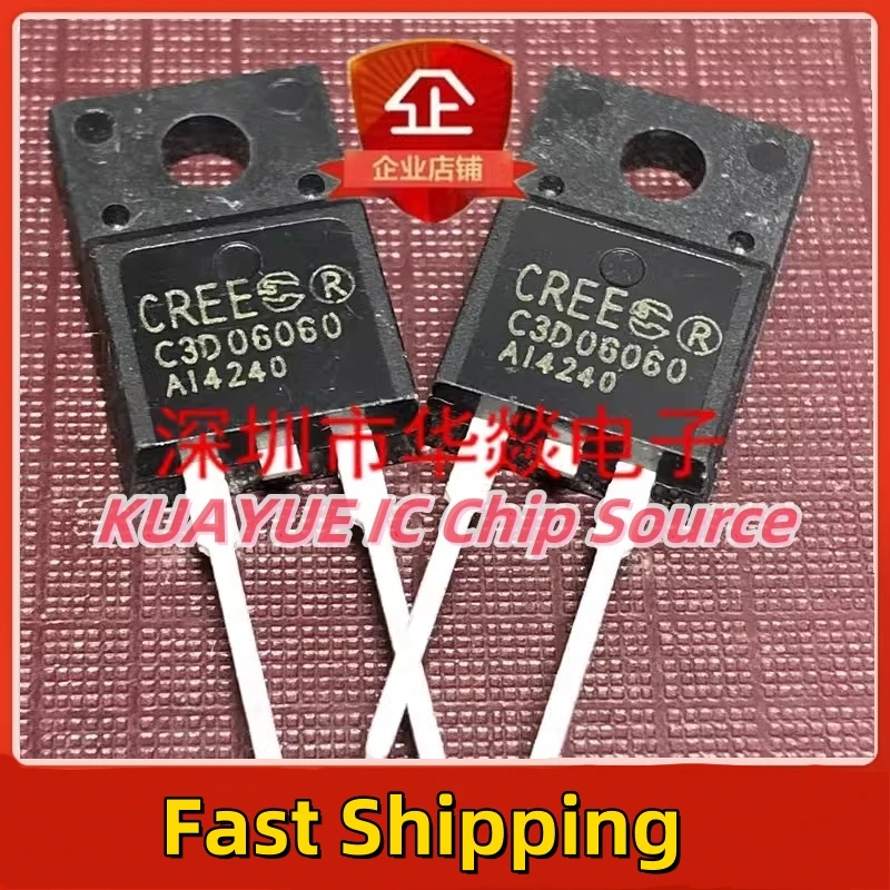 10PCS-30PCS C3D06060   TO-220F-2   600V  6A  Fast Shipping Quality Guarantee