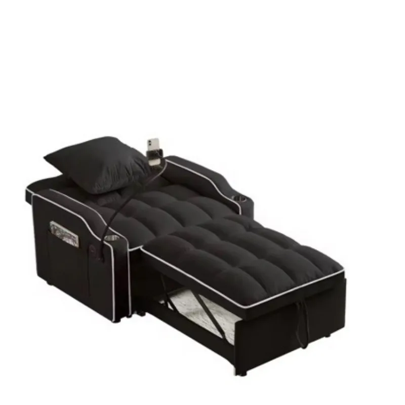 tofu block sofa Italian minimalist straight row fabric single storage sofa  kitchen cabinets rattan