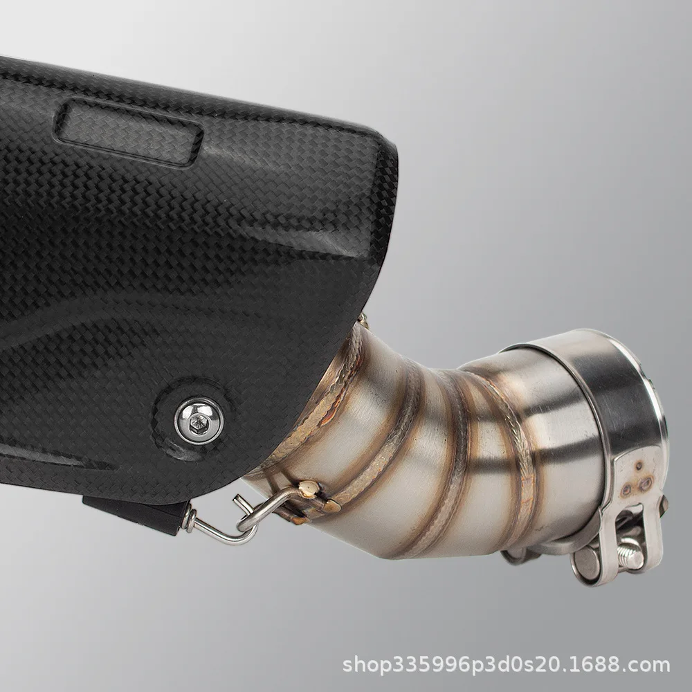 Suitable For Motorcycle Z900 Exhaust Pipe Modification Z900 De-backpressure Package Middle Section, Modification Straight On R1