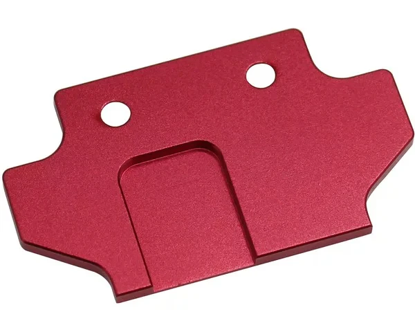 HR AON331FF02 Aluminum Flush-Fit Skid Plate Mount for Arrma 6S Kraton Typhon Talion Use with AR320432 & AON331M08 Red