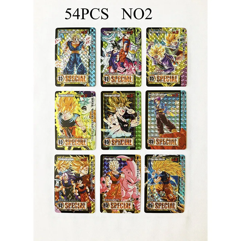 NEW 54pcs Dragon Ball Z GT Burst No.3 Super Saiyan Heroes Battle