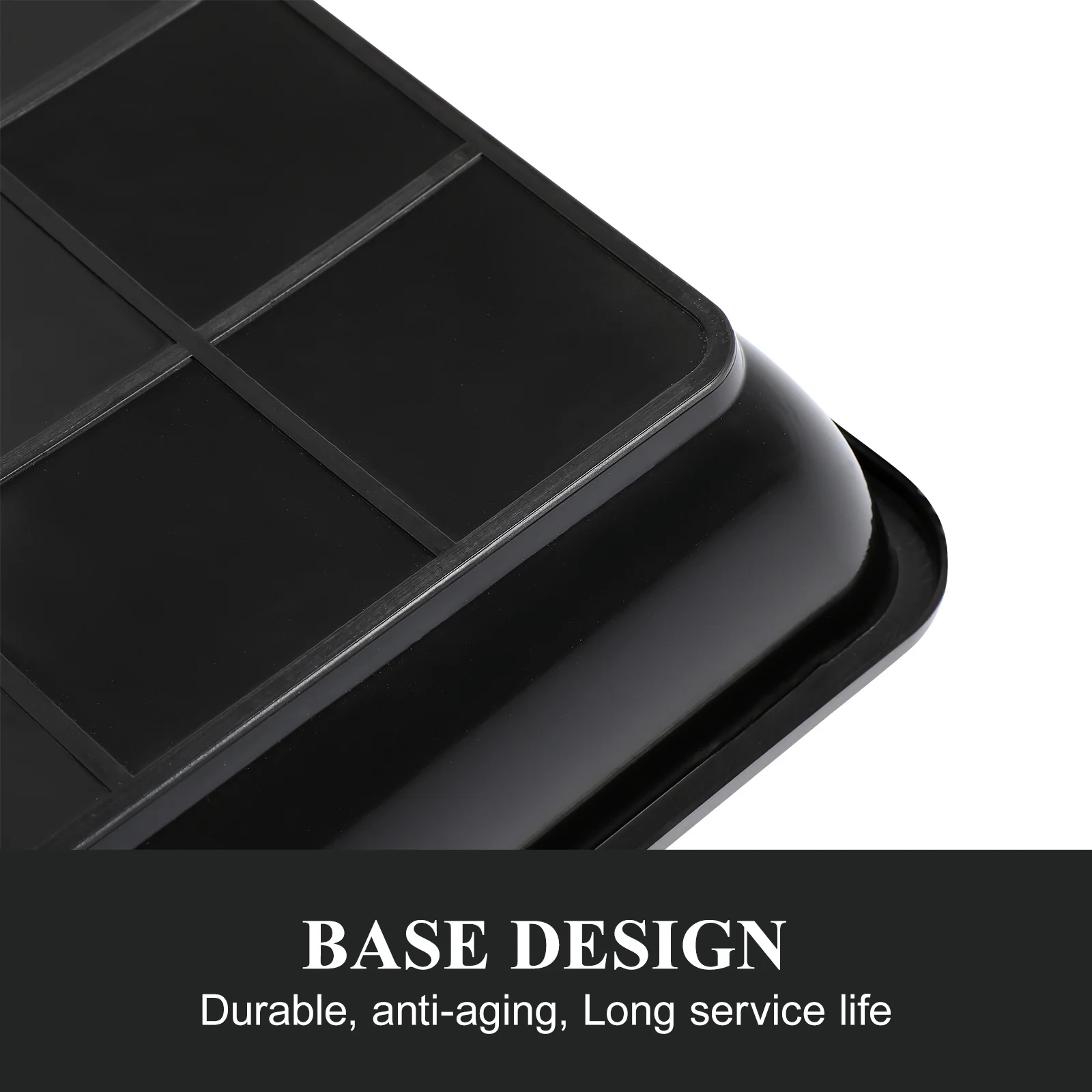 

2pcs Plastic Plant Saucer: Square Flower Pot Trays Durable Water Drainage Tray For Indoor Outdoor Potted Plants Planter Drip