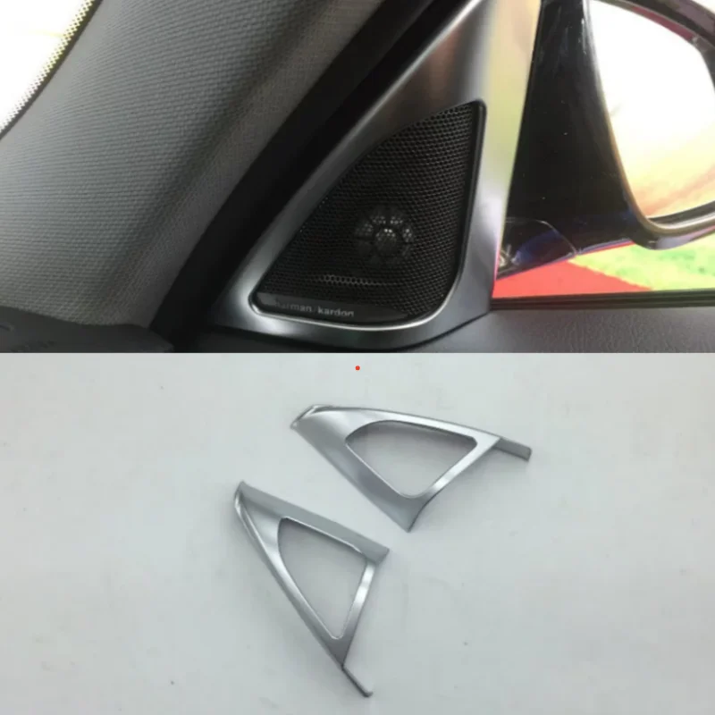 

Car Glass Pillar A Stereo Speaker Tweeter Audio Loudspeaker Sound Cover Trim For BMW 3 Series F30 2013 - 2018 Accessories