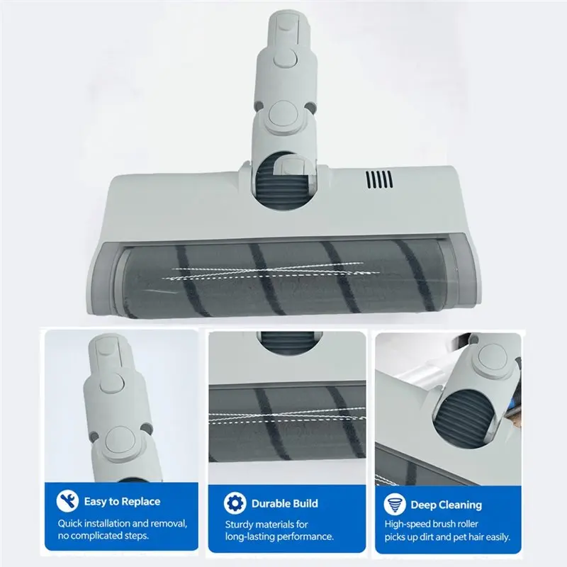 GARMENT| For 1C K10 G9 G10 Compatible Replacement Floor Brush Head- Vacuum Roller Brush Part Cleaner