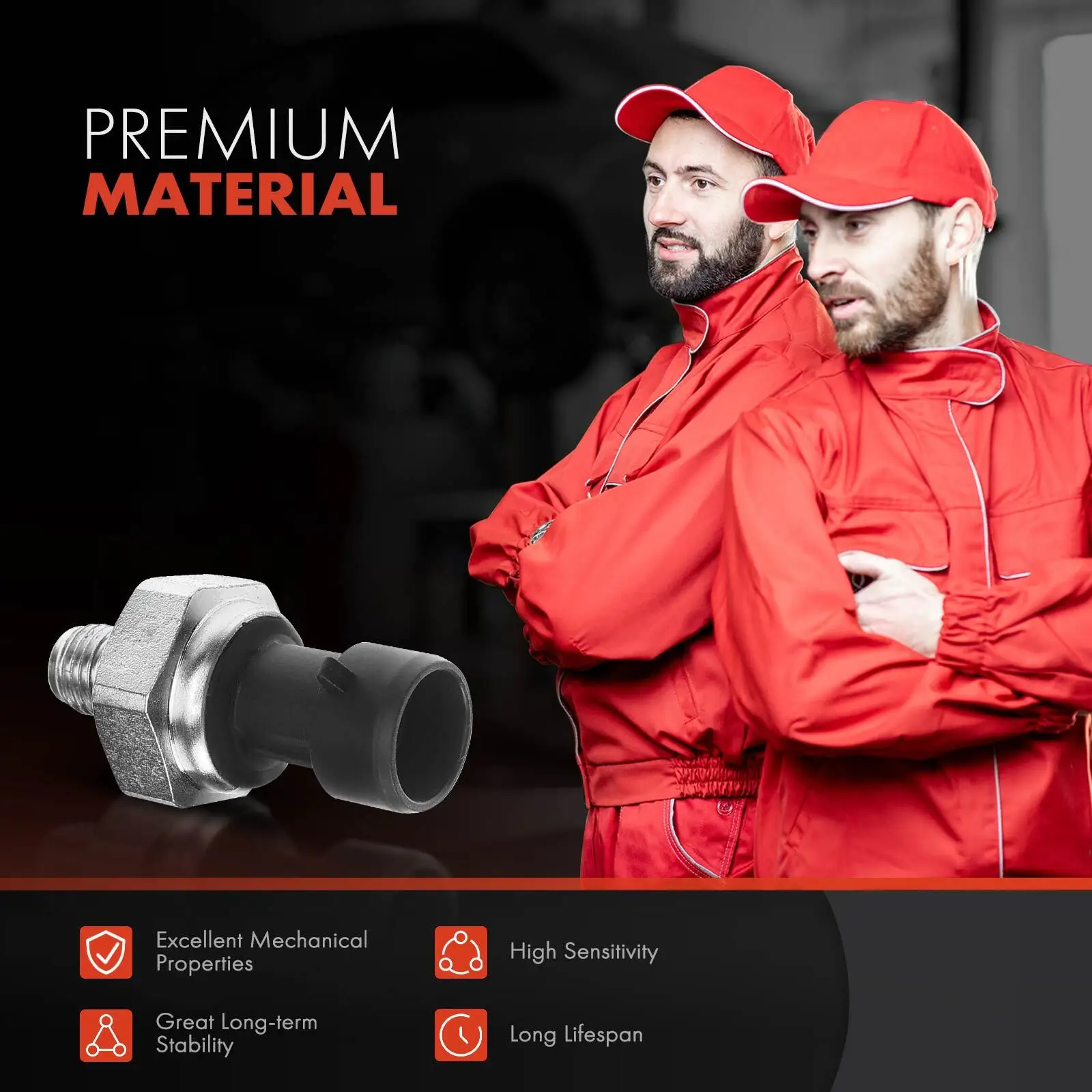 Para novo sensor de pressão de óleo do motor para tratores John Deere 8450 8650 1839415C91