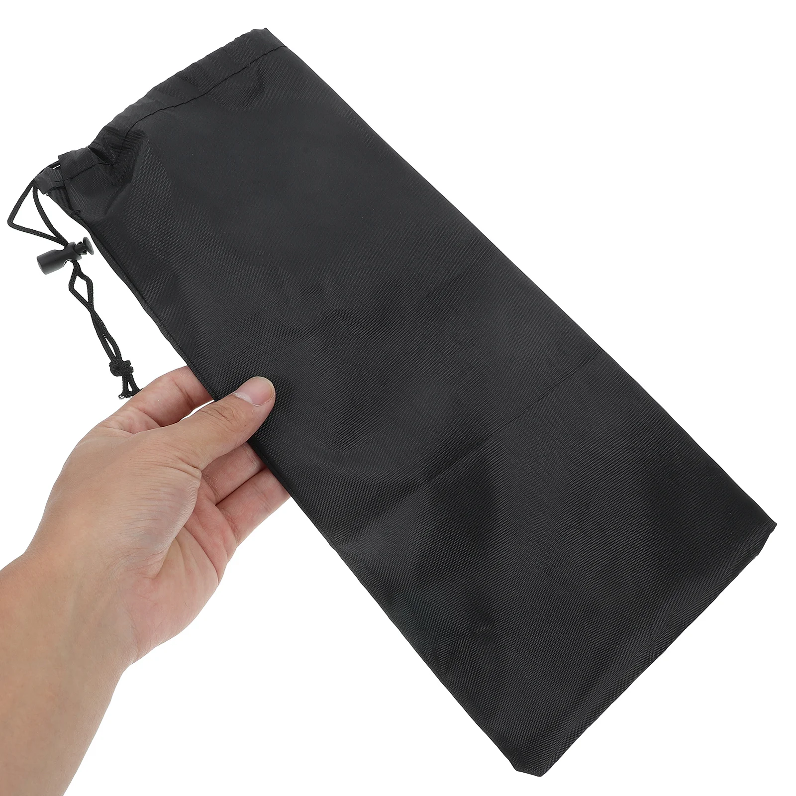 Polyester Foldable Trekking Pole Organizer Bag Lightweight Hiking Stick Storage Drawstring Closure Camping Climbing Outdoor