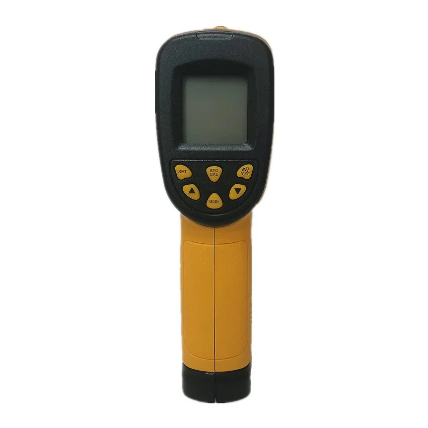 AS852B Digital IR เครื่องวัดอุณหภูมิ Contact Instant อ่านเครื่องวัดอุณหภูมิอินฟราเรดเลเซอร์อิเล็กทรอนิกส์ปืนอุณหภูมิการวัดเมตร