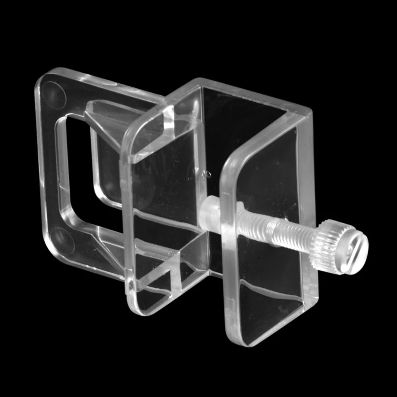 6pieces Aquarium Anti-Escape Net Clip Clear Fish Landscape Net Bracket