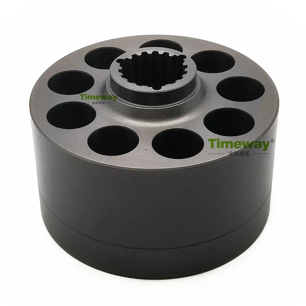 Excavator Hydraulic Main Pump Overhaul Wear Parts HPV97 Cylinder Block for Repair KOMATSU HPV Series Piston Pump