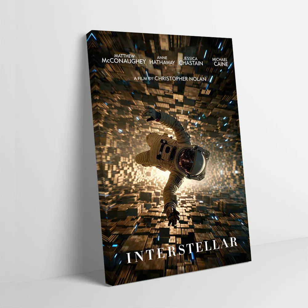 Interstellar Movie Poster Customizable Printed Canvas Painting for Pictures Wall Art Decoration Living Room Decorative Picture