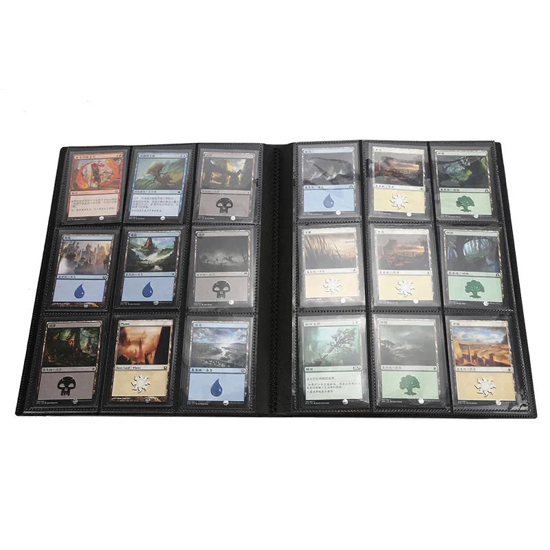 Trading Cards Album Binder 30 Pages Card Collection Binder for 540 Cards