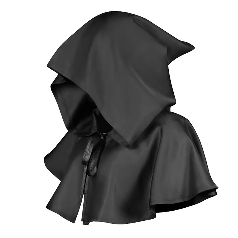Halloween Performance Robe Erwachsene Männer Frauen Oulder Ahle Cos Mittelalter Kapuze Kostüm Prop Polyester Material Neues Modell