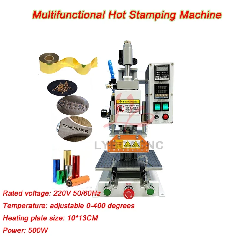 

Automatic Roll Paper Pneumatic Hot Stamping Machine, Leather Embossing , Indentation Business Card Gift, Plastic Wood Branding