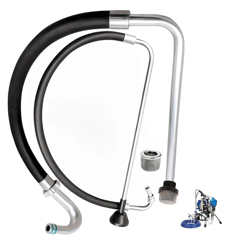 

Y17A 390 395 490 495 595 Airless Paint Sprayer Suction Cup Hose And Reflow Line Kit For T300 500 Airless Paint Sprayer