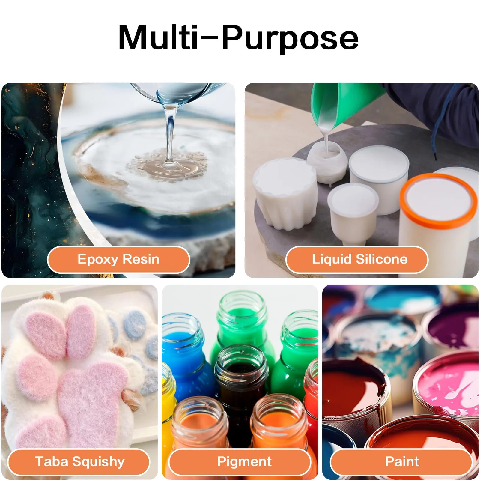 محرك الراتنج الكهربائي خلاط الراتنج الكهربائي مع حامل تقليل الفقاعات طلاء الغراء آلة التحريك 5 سرعات قابلة للتعديل #5