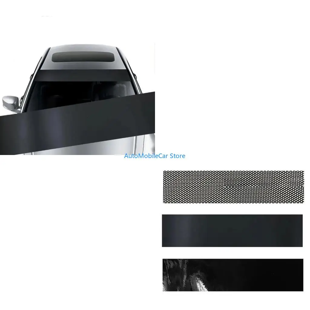 

G8TE Car Windshield Sunshade Sticker Film Scratch Resistant Easy to Apply & Remove