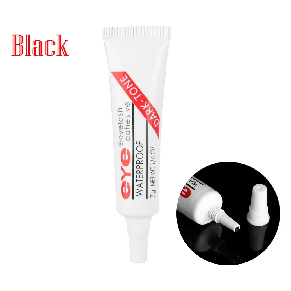 1Pcs Makeup Kleber Wimpern Kleber Klar-weiß/Dark-schwarz Wasserdicht Falsche Wimpern Makeup Kleber Wimpern kleber Kosmetische Werkzeuge