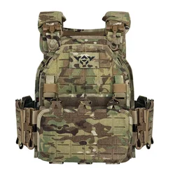 YAKEDA 6094 kamizelka taktyczna Plate Carrier polowanie na świeżym powietrzu kamizelka ochronna na ramię regulowana kamizelka Airsoft Carrier Combat