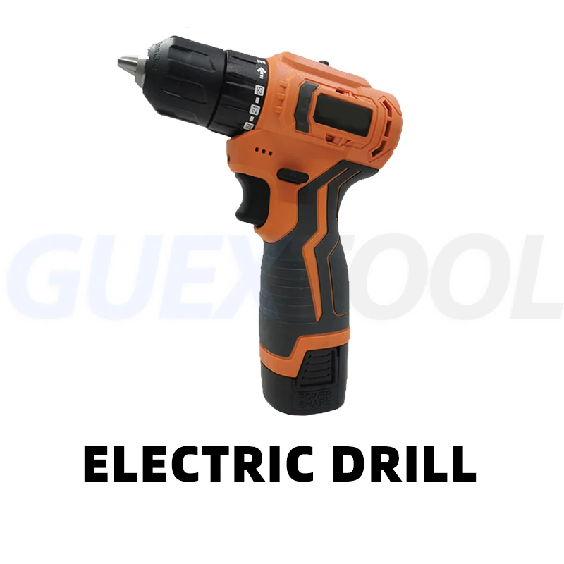 F18 Power Tool Cordless Screwdriver Rechargeable Electric Drill Household Impact Drill Lithium Battery Brushless Screwdriver Set