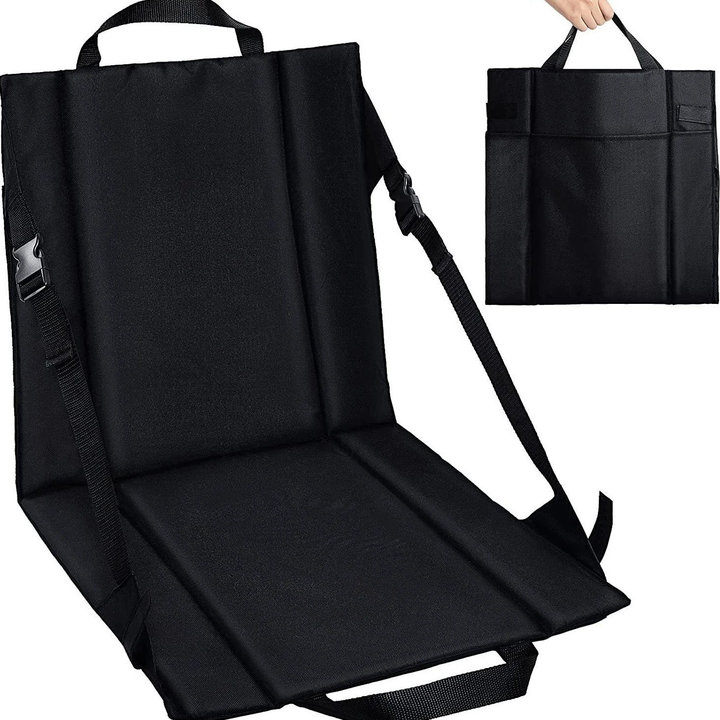 

Stadium Seat Chair Bleacher Cushion With Padded Back Support Reclining Stadium Seat Chair Folding Stadium Chair For Women Men
