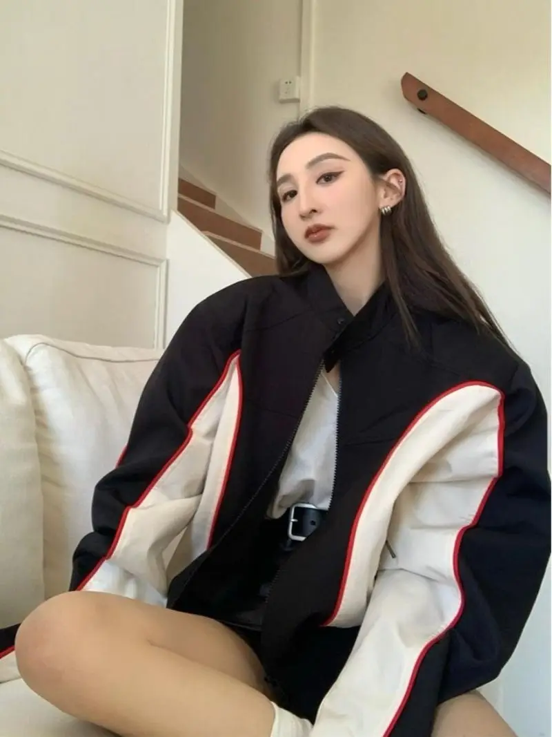 

Куртки-бомберы, женская куртка, уличная одежда, зимняя уличная одежда Highstreet, городская вечеринка в ночном клубе, минимализм, чистая посадка, современная