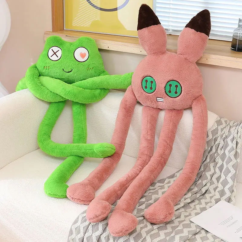 100-200CM New Octopus Long Pillow Funny Rabbit Frog Cat Long Claws Plush Toys Sofa Bed Cushion Appease Dolls