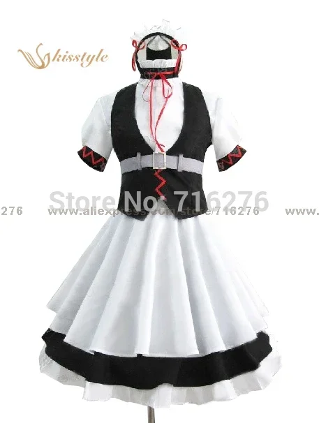 

Anime Steins/Gate Faris Nyannyan/Rumiho Akiha Housemaid Uniform Cosplay Costume